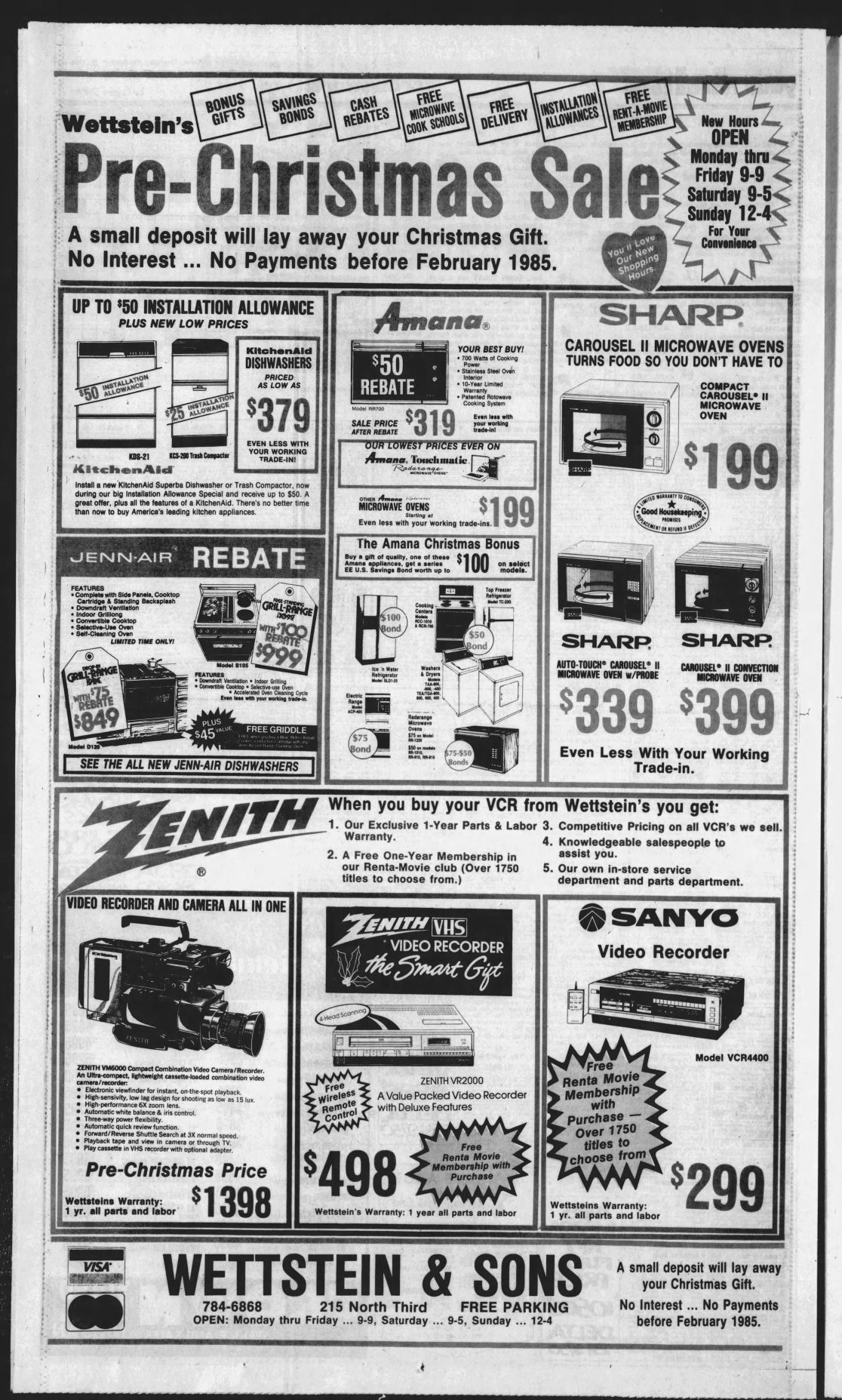 1984: Wettstein's